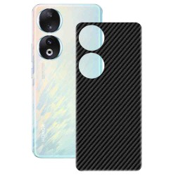 Folie skin SILKASE pentru Honor 90, carbon, protectie spate telefon
