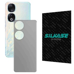 Folie skin SILKASE pentru Honor 90, gri ice, protectie spate telefon Folie skin SILKASE pentru Honor 90, gri ice, protectie spate telefon