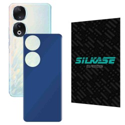 Folie skin SILKASE pentru Honor 90, albastru inchis mat, protectie spate telefon Folie skin SILKASE pentru Honor 90, albastru inchis mat, protectie spate telefon