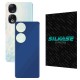 Folie skin SILKASE pentru Honor 90, albastru inchis mat, protectie spate telefon (90, S1272) by www.silkase.ro