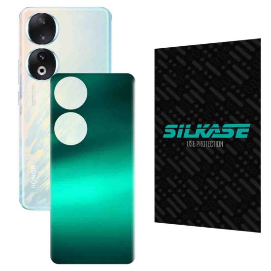 Folie skin SILKASE pentru Honor 90, verde emerald, protectie spate telefon (SILKASE, 90) by www.silkase.ro Folie skin SILKASE pentru Honor 90, verde emerald, protectie spate telefon (90, S1290) by www.silkase.ro