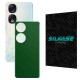 Folie skin SILKASE pentru Honor 90, verde inchis mat, protectie spate telefon (90, S1292) by www.silkase.ro