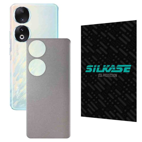 Folie skin SILKASE pentru Honor 90, gri deschis, protectie spate telefon (SILKASE, 90) by www.silkase.ro Folie skin SILKASE pentru Honor 90, gri deschis, protectie spate telefon (90, S1278) by www.silkase.ro