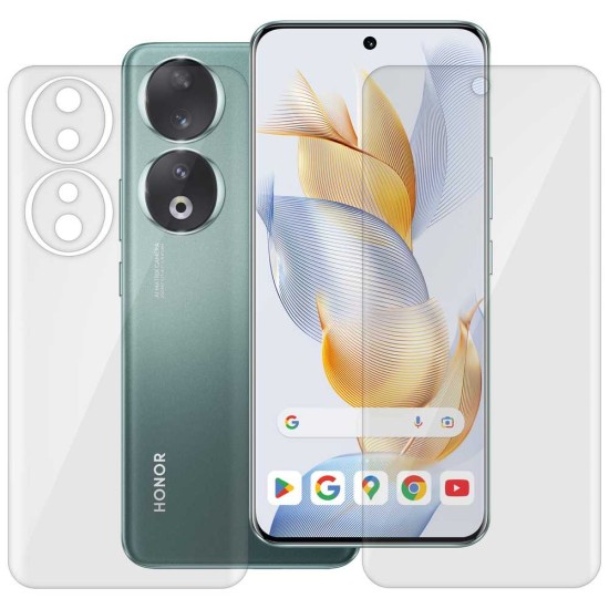 Set 2 folii SILKASE pentru Honor 90, protectie telefon, silicon regenerabil (SILKASE, 90) by www.silkase.ro Set 2 folii SILKASE pentru Honor 90, protectie telefon, silicon regenerabil (90, F6085) by www.silkase.ro