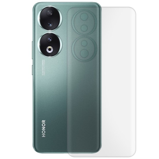 Folie spate mata SILKASE pentru Honor 90, protectie spate, silicon (90, F6087) by www.silkase.ro