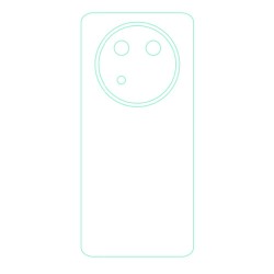 Folie spate SILKASE pentru Honor Magic 7 Lite, protectie spate, silicon regenerabil