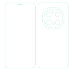 Set 2 folii SILKASE pentru Honor Magic 7 Pro, protectie telefon, silicon regenerabil