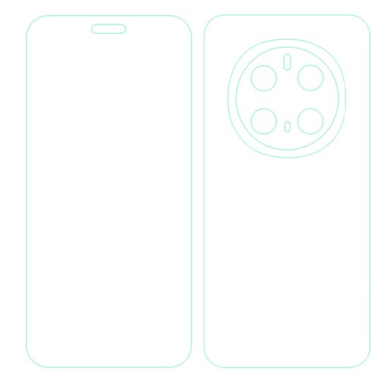 Set 2 folii mate SILKASE pentru Honor Magic 7 Pro, protectie telefon, silicon (Magic7 Pro, F7551) by www.silkase.ro