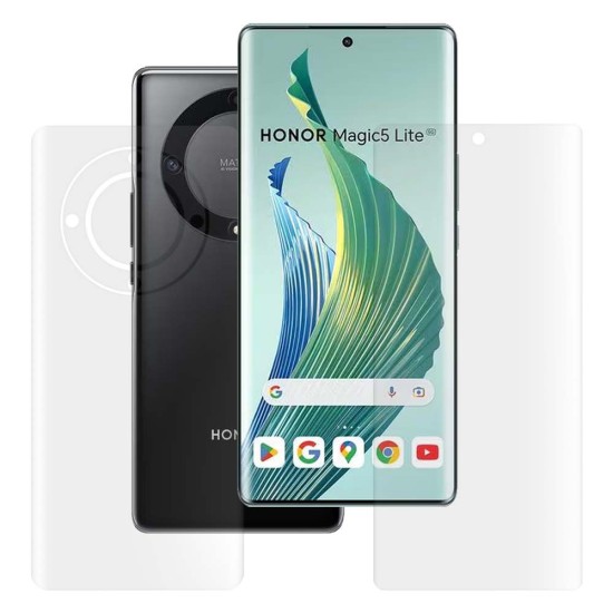 Set 2 folii mate SILKASE pentru Honor Magic5 Lite, protectie telefon, silicon (Magic5 Lite, F6132) by www.silkase.ro