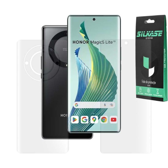 Set 2 folii mate SILKASE pentru Honor Magic5 Lite, protectie telefon, silicon (Magic5 Lite, F6132) by www.silkase.ro