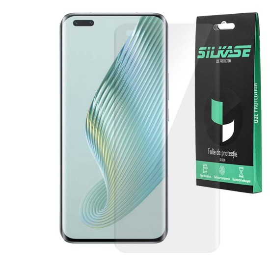 Folie SILKASE pentru Honor Magic5 Pro, protectie ecran, silicon regenerabil (Magic5 Pro, F6135) by www.silkase.ro