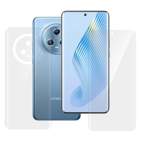 Set 2 folii SILKASE pentru Honor Magic5, protectie telefon, silicon regenerabil (SILKASE, Magic5) by www.silkase.ro Set 2 folii SILKASE pentru Honor Magic5, protectie telefon, silicon regenerabil (Magic5, F6145) by www.silkase.ro