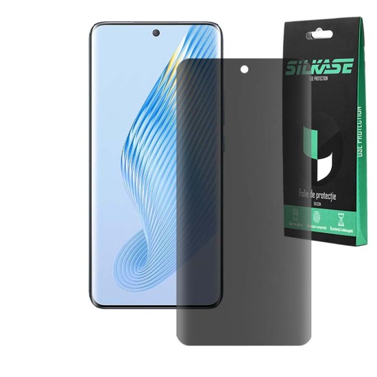 Folie privacy mata SILKASE pentru Honor Magic5, protectie ecran, silicon (Magic5, F6150) by www.silkase.ro
