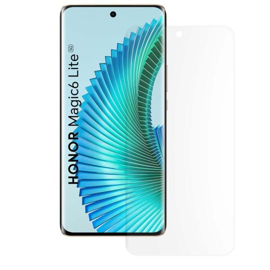 Folie mata SILKASE pentru Honor Magic6 Lite, protectie ecran, silicon (SILKASE, Magic6 Lite) by www.silkase.ro Folie mata SILKASE pentru Honor Magic6 Lite, protectie ecran, silicon (Magic6 Lite, F6568) by www.silkase.ro