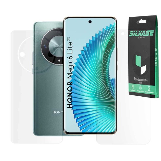 Set 2 folii mate SILKASE pentru Honor Magic6 Lite, protectie telefon, silicon (SILKASE, Magic6 Lite) by www.silkase.ro Set 2 folii mate SILKASE pentru Honor Magic6 Lite, protectie telefon, silicon (Magic6 Lite, F6570) by www.silkase.ro