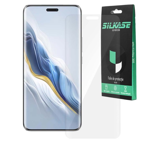 Folie SILKASE pentru Honor Magic6 Pro, protectie ecran, silicon regenerabil (SILKASE, Magic6 Pro) by www.silkase.ro Folie SILKASE pentru Honor Magic6 Pro, protectie ecran, silicon regenerabil (Magic6 Pro, F6557) by www.silkase.ro