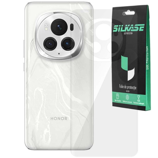 Folie spate SILKASE pentru Honor Magic6 Pro, protectie spate, silicon regenerabil (SILKASE, Magic6 Pro) by www.silkase.ro Folie spate SILKASE pentru Honor Magic6 Pro, protectie spate, silicon regenerabil (Magic6 Pro, F6558) by www.silkase.ro