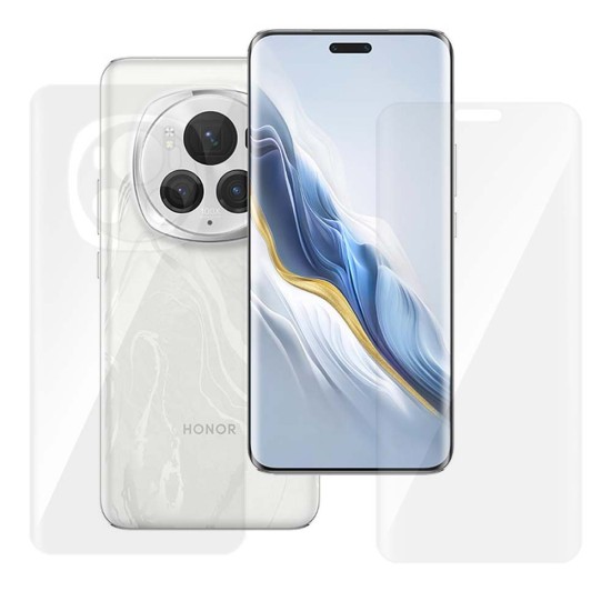 Set 2 folii SILKASE pentru Honor Magic6 Pro, protectie telefon, silicon regenerabil (SILKASE, Magic6 Pro) by www.silkase.ro Set 2 folii SILKASE pentru Honor Magic6 Pro, protectie telefon, silicon regenerabil (Magic6 Pro, F6559) by www.silkase.ro
