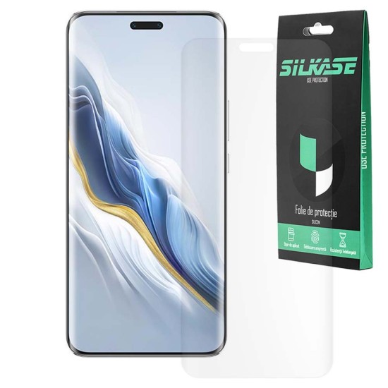 Folie mata SILKASE pentru Honor Magic6 Pro, protectie ecran, silicon (SILKASE, Magic6 Pro) by www.silkase.ro Folie mata SILKASE pentru Honor Magic6 Pro, protectie ecran, silicon (Magic6 Pro, F6560) by www.silkase.ro