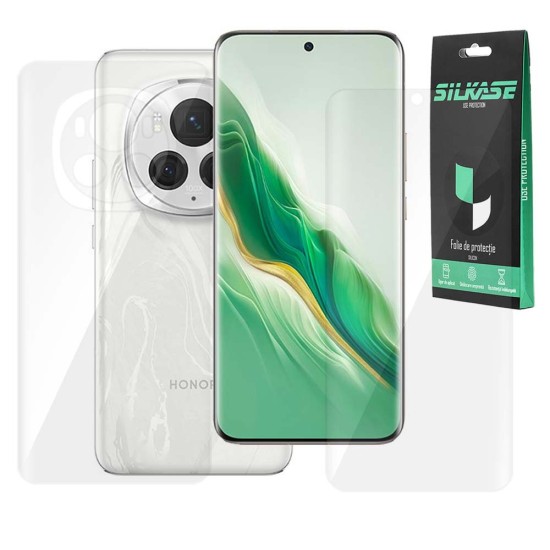 Set 2 folii SILKASE pentru Honor Magic6, protectie telefon, silicon regenerabil (SILKASE, Magic6) by www.silkase.ro Set 2 folii SILKASE pentru Honor Magic6, protectie telefon, silicon regenerabil (Magic6, F6551) by www.silkase.ro