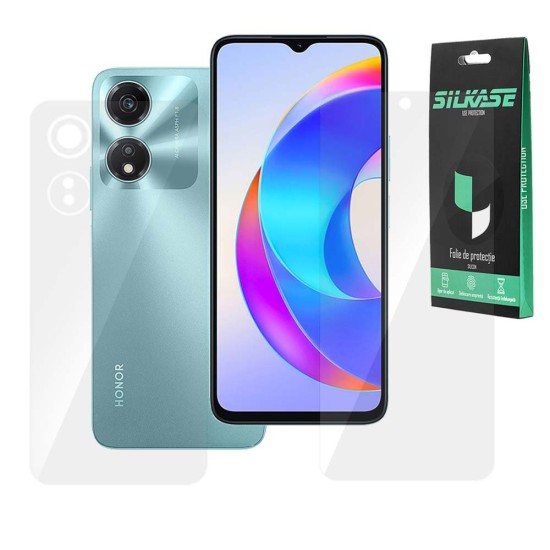 Set 2 folii SILKASE pentru Honor X5 Plus, protectie telefon, silicon regenerabil (SILKASE, X5 Plus) by www.silkase.ro Set 2 folii SILKASE pentru Honor X5 Plus, protectie telefon, silicon regenerabil (X5 Plus, F6852) by www.silkase.ro