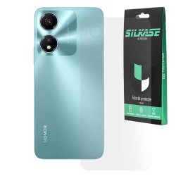 Folie spate mata SILKASE pentru Honor X5 Plus, protectie spate, silicon