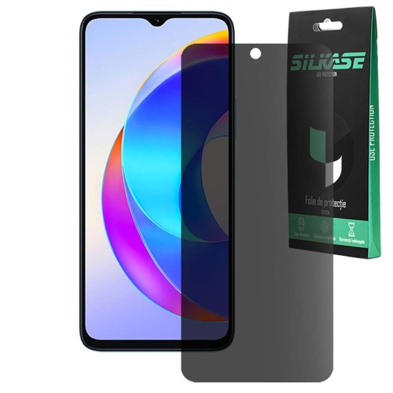 Folie privacy mata SILKASE pentru Honor X5 Plus, protectie ecran, silicon (SILKASE, X5 Plus) by www.silkase.ro Folie privacy mata SILKASE pentru Honor X5 Plus, protectie ecran, silicon (X5 Plus, F6857) by www.silkase.ro