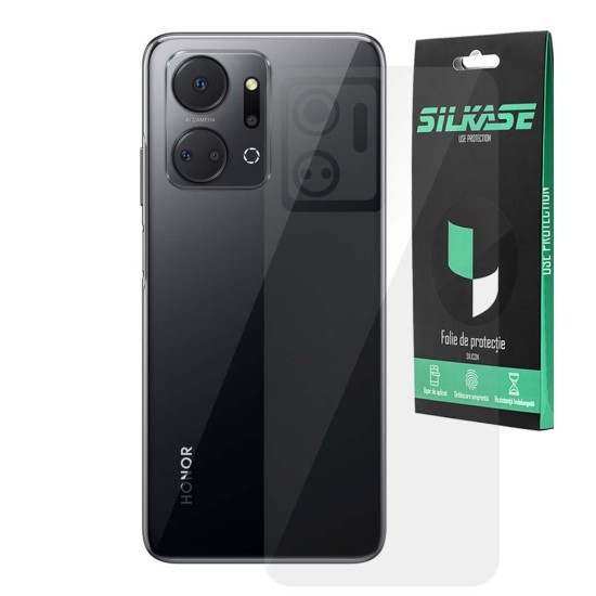 Folie spate SILKASE pentru Honor X7a, protectie spate, silicon regenerabil (X7a, F6859) by www.silkase.ro