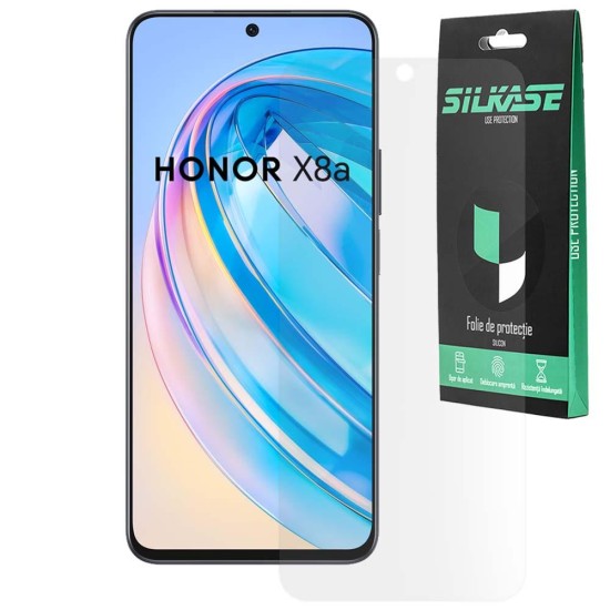 Folie mata SILKASE pentru Honor X8a, protectie ecran, silicon (X8a, F6869) by www.silkase.ro