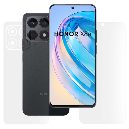 Set 2 folii mate SILKASE pentru Honor X8a, protectie telefon, silicon (X8a, F6871) by www.silkase.ro