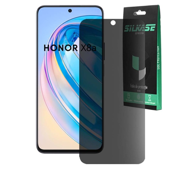 Folie privacy mata SILKASE pentru Honor X8a, protectie ecran, silicon (SILKASE, X8a) by www.silkase.ro Folie privacy mata SILKASE pentru Honor X8a, protectie ecran, silicon (X8a, F6873) by www.silkase.ro