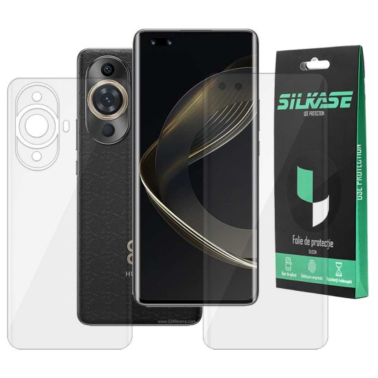 Set 2 folii SILKASE pentru Huawei Nova 11 Pro, protectie telefon, silicon regenerabil (SILKASE, Folii telefoane) by www.silkase.ro Set 2 folii SILKASE pentru Huawei Nova 11 Pro, protectie telefon, silicon regenerabil (Nova 11 Pro, F5842) by www.silkase.ro