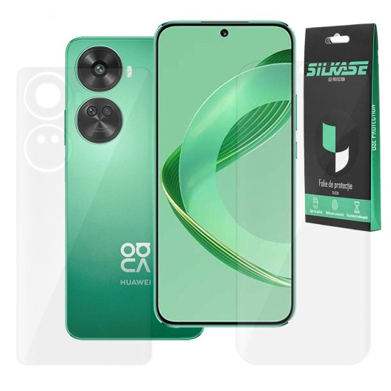 Set 2 folii SILKASE pentru Huawei Nova 11 SE, protectie telefon, silicon regenerabil (SILKASE, Set Folii Lucioase) by www.silkase.ro Set 2 folii SILKASE pentru Huawei Nova 11 SE, protectie telefon, silicon regenerabil (Nova 11 SE, F6424) by www.silkase.ro