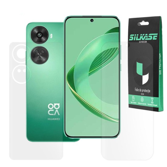 Set 2 folii mate SILKASE pentru Huawei Nova 11 SE, protectie telefon, silicon (Nova 11 SE, F6427) by www.silkase.ro