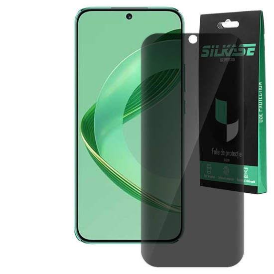 Folie privacy SILKASE pentru Huawei Nova 11 SE, protectie ecran, silicon (SILKASE, Folie Silicon Privacy) by www.silkase.ro Folie privacy SILKASE pentru Huawei Nova 11 SE, protectie ecran, silicon (Nova 11 SE, F6428) by www.silkase.ro