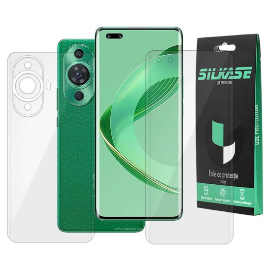 Set 2 folii SILKASE pentru Huawei Nova 11 Ultra, protectie telefon, silicon regenerabil (SILKASE, Folii telefoane) by www.silkase.ro Set 2 folii SILKASE pentru Huawei Nova 11 Ultra, protectie telefon, silicon regenerabil (Nova 11 Ultra, F5850) by www.silkase.ro