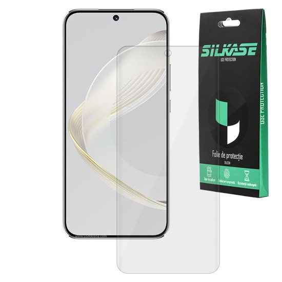Folie SILKASE pentru Huawei Nova 11, protectie ecran, silicon regenerabil (SILKASE, Folie Silicon Fata Lucioasa) by www.silkase.ro Folie SILKASE pentru Huawei Nova 11, protectie ecran, silicon regenerabil (Nova 11, F5832) by www.silkase.ro