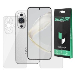 Set 2 folii SILKASE pentru Huawei Nova 11, protectie telefon, silicon regenerabil Set 2 folii SILKASE pentru Huawei Nova 11, protectie telefon, silicon regenerabil