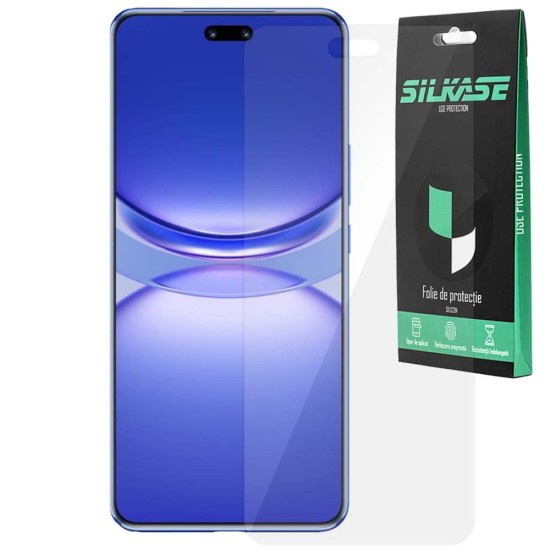 Folie SILKASE pentru Huawei Nova 12 Pro, protectie ecran, silicon regenerabil (SILKASE, Folie Silicon Fata Lucioasa) by www.silkase.ro Folie SILKASE pentru Huawei Nova 12 Pro, protectie ecran, silicon regenerabil (Nova 12 Pro, F6537) by www.silkase.ro