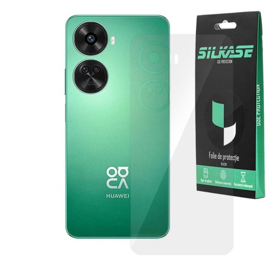 Folie spate SILKASE pentru Huawei Nova 12 SE, protectie spate, silicon regenerabil (SILKASE, Folie Silicon Spate Lucioasa) by www.silkase.ro Folie spate SILKASE pentru Huawei Nova 12 SE, protectie spate, silicon regenerabil (Nova 12 SE, F7038) by www.silkase.ro