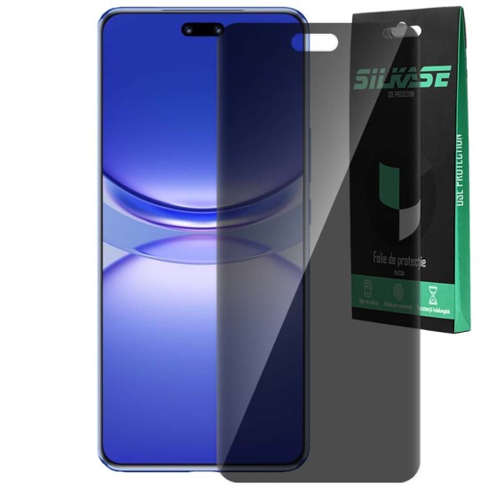 Folie privacy SILKASE pentru Huawei Nova 12 Ultra, protectie ecran, silicon (SILKASE, Folie Silicon Privacy) by www.silkase.ro Folie privacy SILKASE pentru Huawei Nova 12 Ultra, protectie ecran, silicon (Nova 12 Ultra, F6547) by www.silkase.ro