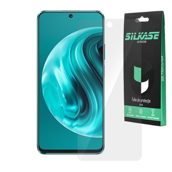 Folie SILKASE pentru Huawei Nova 12i, protectie ecran, silicon regenerabil (SILKASE, Folie Silicon Fata Lucioasa) by www.silkase.ro Folie SILKASE pentru Huawei Nova 12i, protectie ecran, silicon regenerabil (Nova 12i, F7029) by www.silkase.ro
