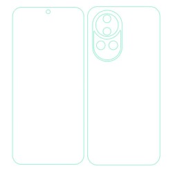 Set 2 folii mate SILKASE pentru Huawei Nova 13, protectie telefon, silicon Set 2 folii mate SILKASE pentru Huawei Nova 13, protectie telefon, silicon