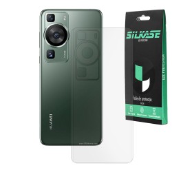 Folie spate mata SILKASE pentru Huawei P60, protectie spate, silicon Folie spate mata SILKASE pentru Huawei P60, protectie spate, silicon