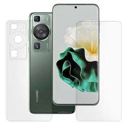 Set 2 folii mate SILKASE pentru Huawei P60, protectie telefon, silicon