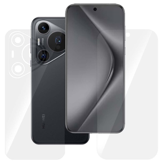 Set 2 folii SILKASE pentru Huawei Pura 70 Pro, protectie telefon, silicon regenerabil (SILKASE, Set Folii Lucioase) by www.silkase.ro Set 2 folii SILKASE pentru Huawei Pura 70 Pro, protectie telefon, silicon regenerabil (Pura 70 Pro, F6963) by www.silkase.ro
