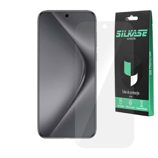 Folie SILKASE pentru Huawei Pura 70, protectie ecran, silicon regenerabil (SILKASE, Folie Silicon Fata Lucioasa) by www.silkase.ro Folie SILKASE pentru Huawei Pura 70, protectie ecran, silicon regenerabil (Pura 70, F6969) by www.silkase.ro