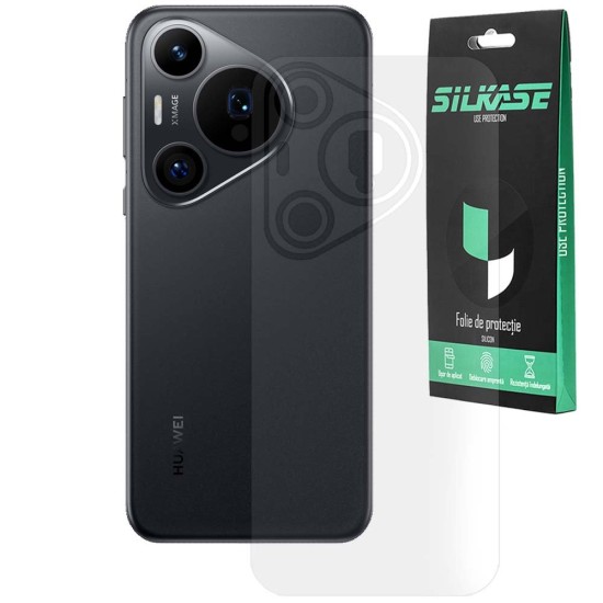 Folie spate mata SILKASE pentru Huawei Pura 70, protectie spate, silicon (SILKASE, Folie Silicon Spate Mata) by www.silkase.ro Folie spate mata SILKASE pentru Huawei Pura 70, protectie spate, silicon (Pura 70, F6973) by www.silkase.ro