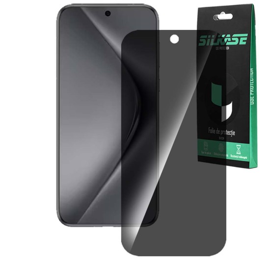 Folie privacy SILKASE pentru Huawei Pura 70, protectie ecran, silicon (SILKASE, Folie Silicon Privacy) by www.silkase.ro Folie privacy SILKASE pentru Huawei Pura 70, protectie ecran, silicon (Pura 70, F6975) by www.silkase.ro