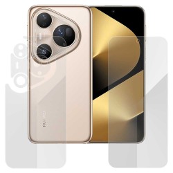 Set 2 folii SILKASE pentru Huawei Pura 80 Ultra, protectie telefon, silicon regenerabil